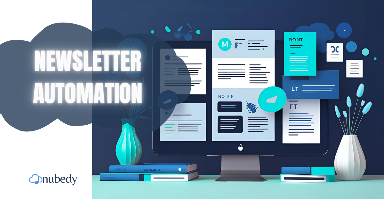 newsletter automation diagram with make, rss, openai
