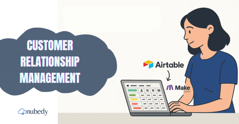 clients CRM Airtable make